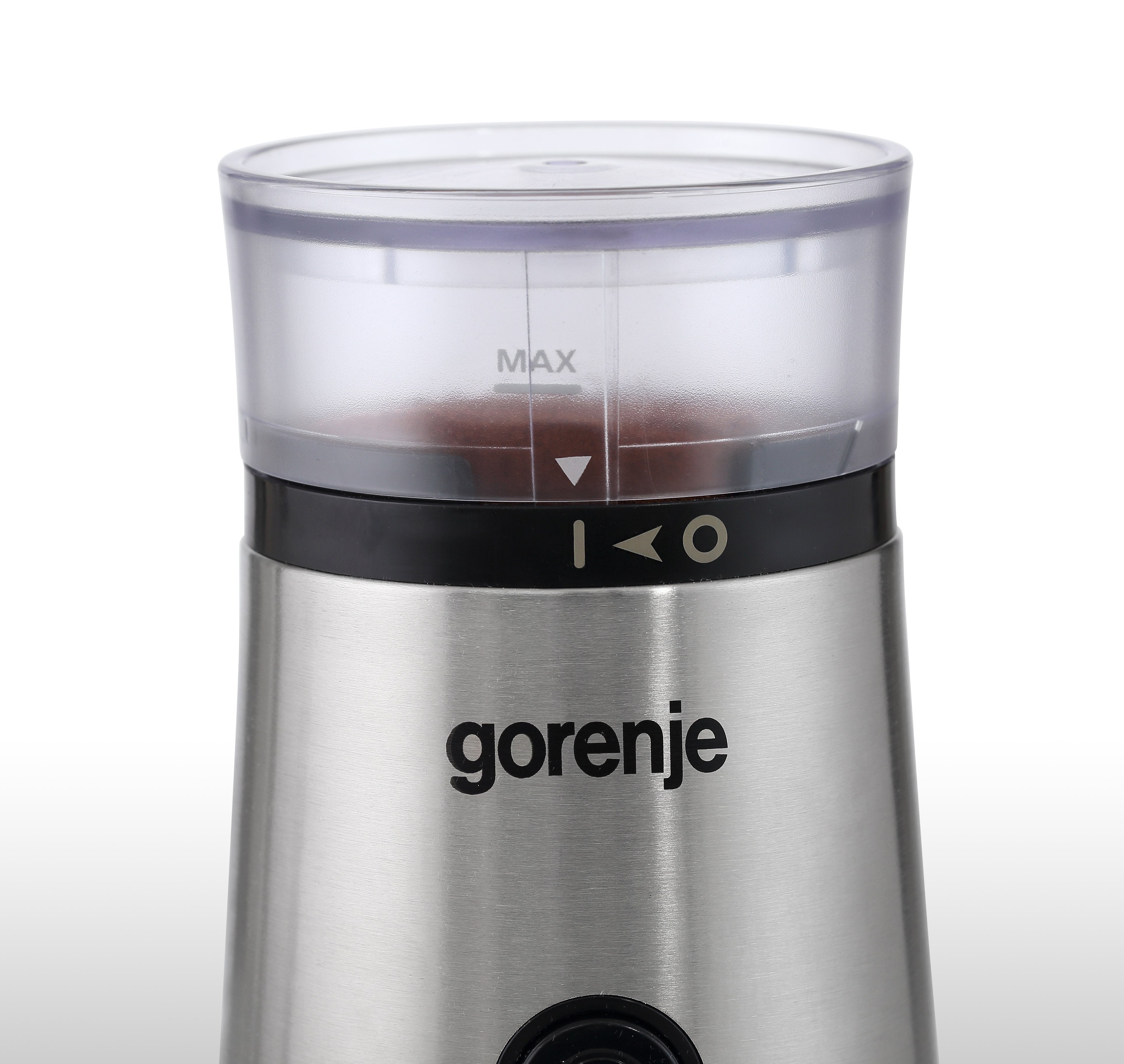Molinillo De Café Gorenje Smk150e, 150 W, Capacidad Del Recipiente 60 G, Acero Inoxidable