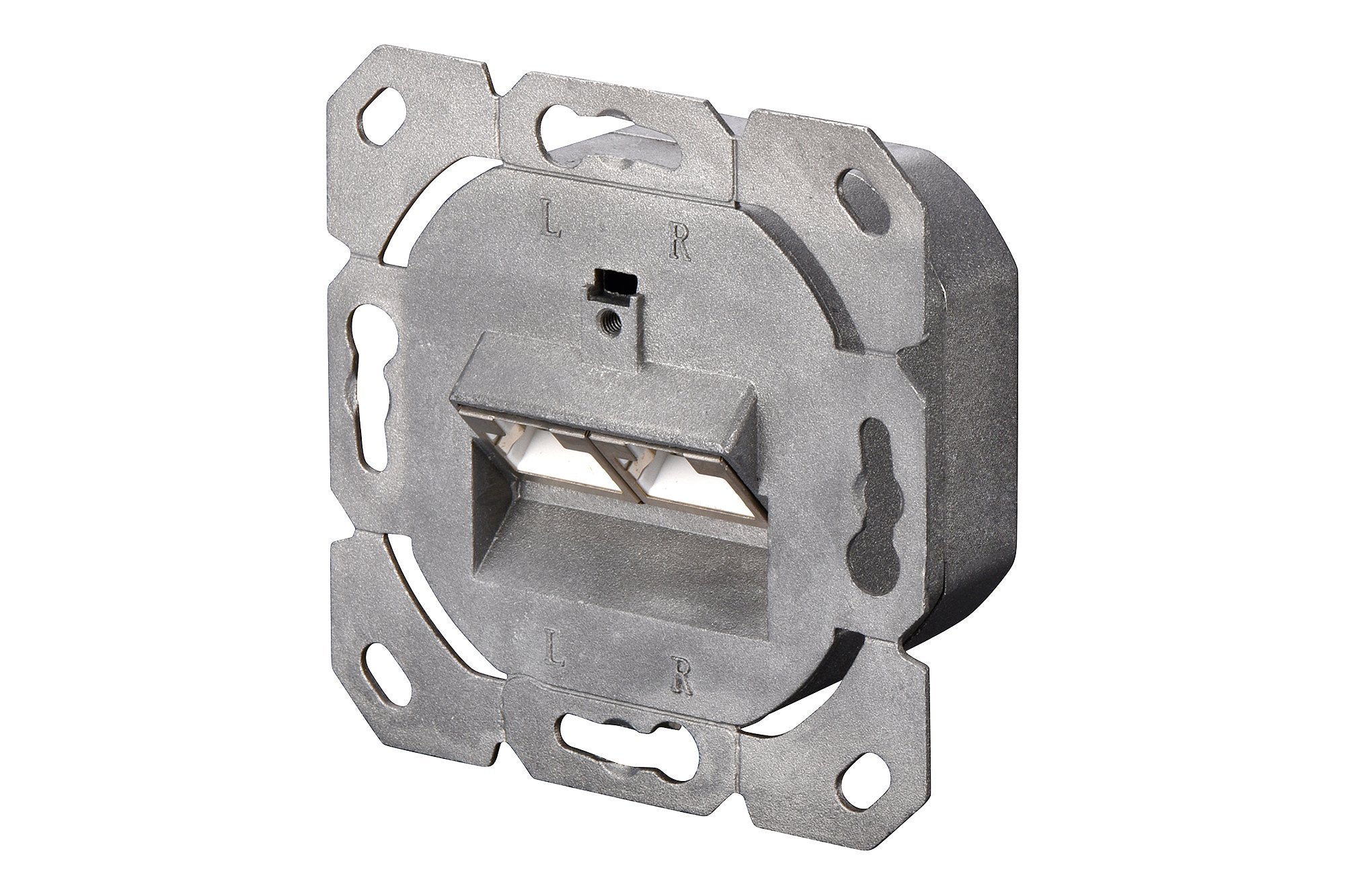 EAN 4016032320203 - Digitus DN-9007-S-1 toma de corriente 2 x RJ-45 Blanco imagen 6