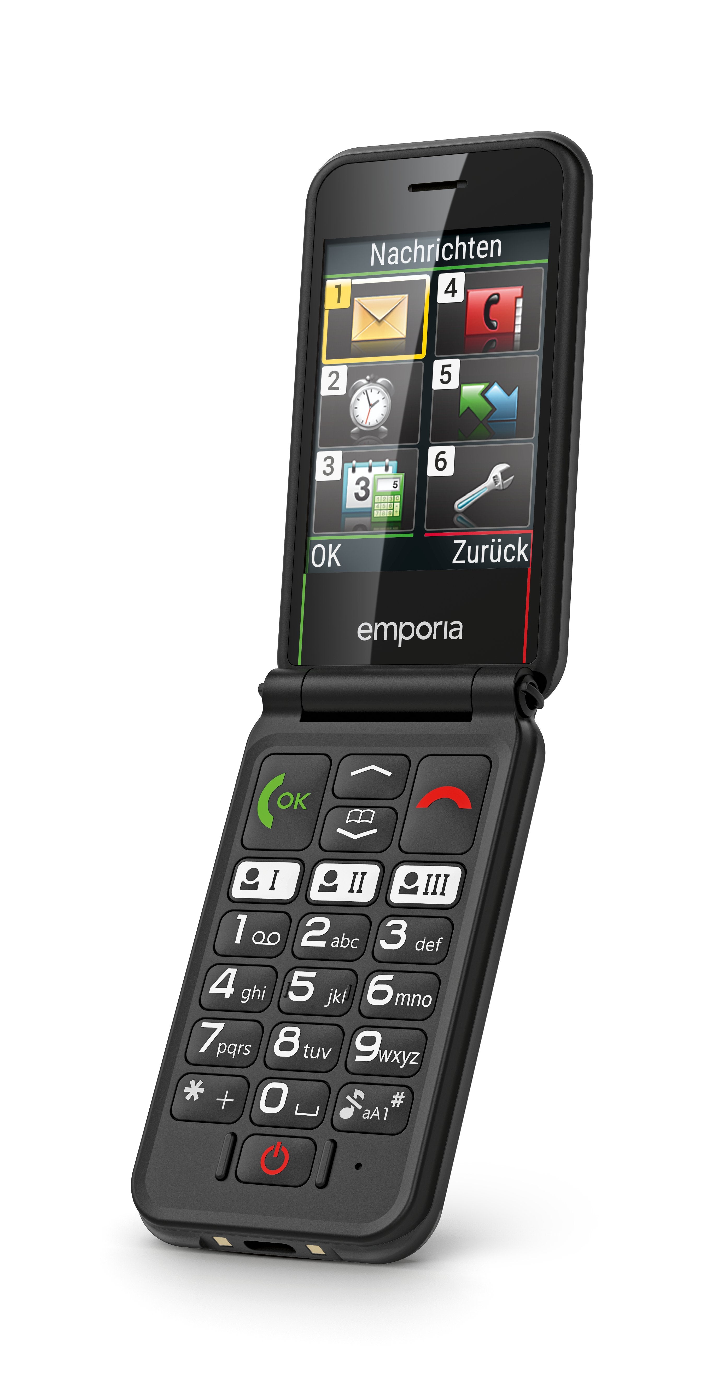 EAN 9005613168872 - Emporia SIMPLICITYglam 7,11 cm (2.8") 106 g Blanco Teléfono para personas mayores imagen 17