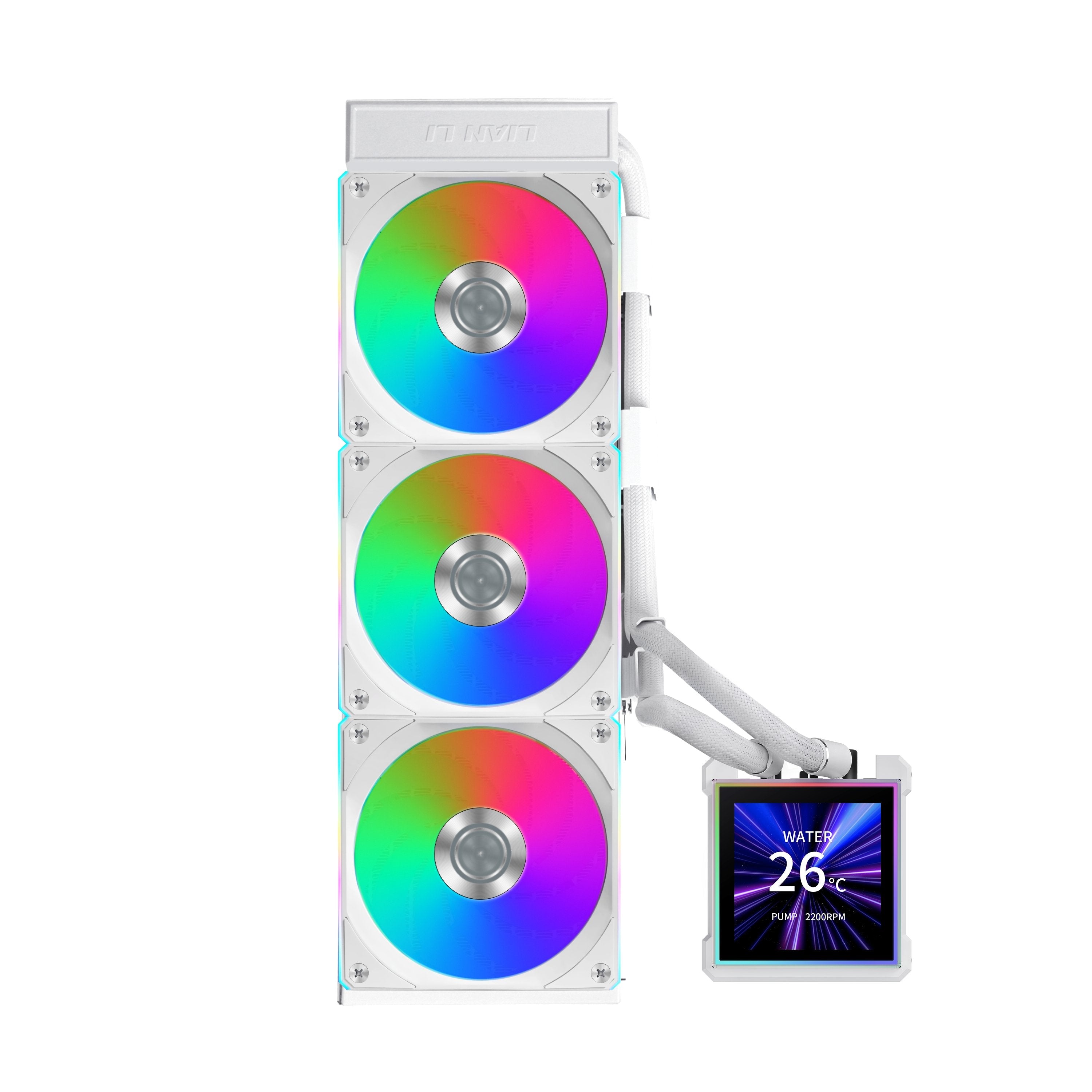 Refrigeracion Liquida Cpu Lianli Hydroshift Ii Lcd-S 360cl W
