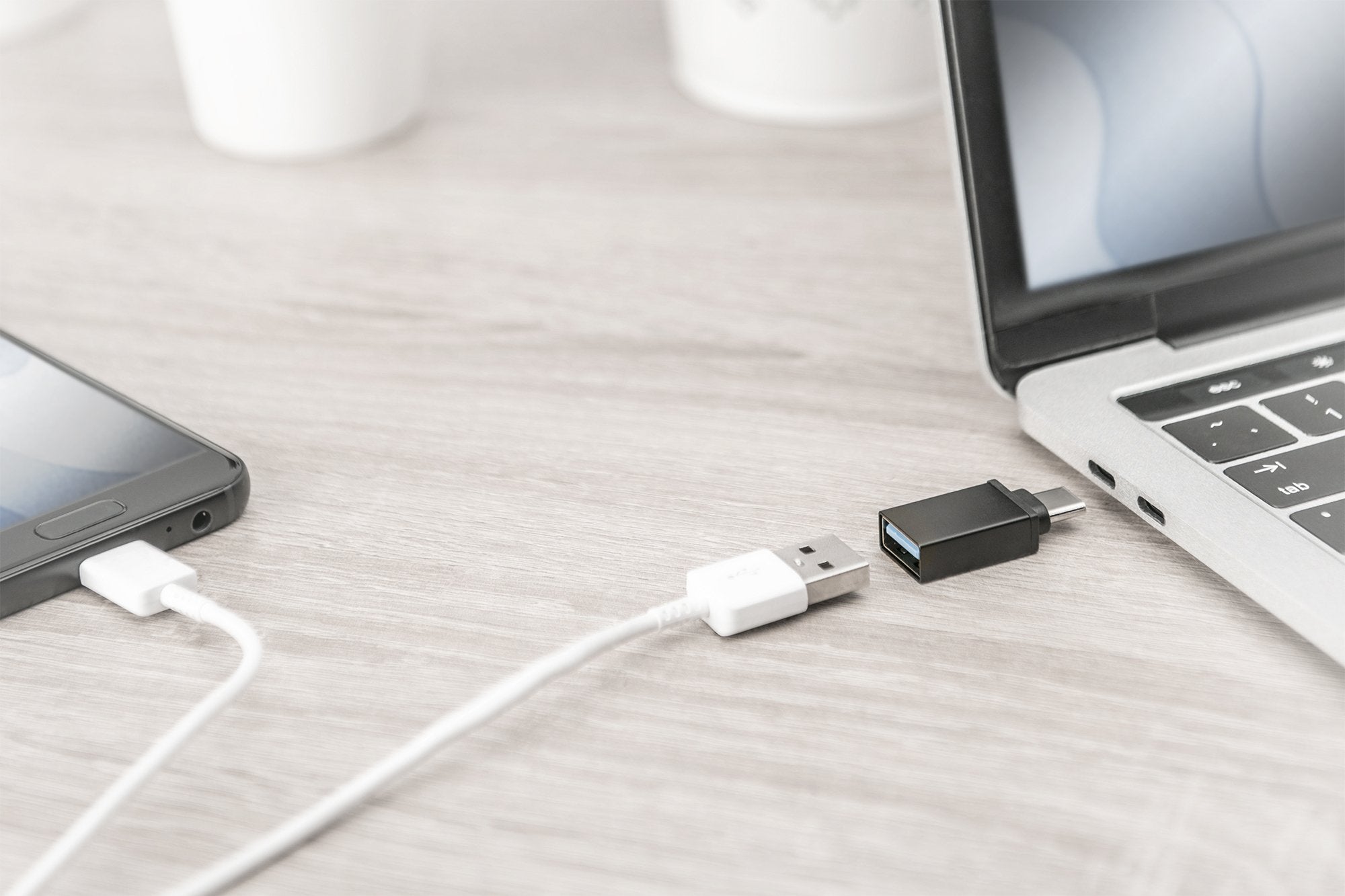 EAN 4016032370802 - Digitus AK-300506-000-S cambiador de género para cable USB C USB A Negro imagen 7