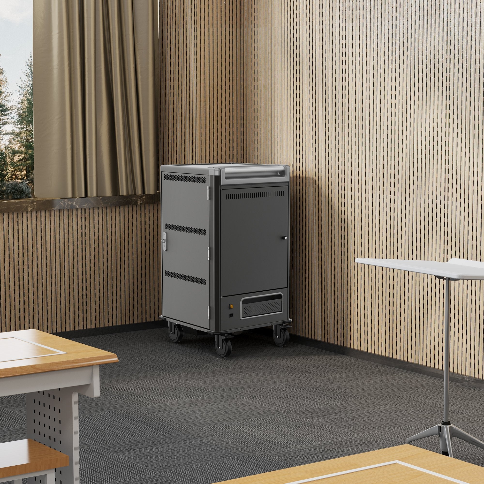 EAN 8052101432251 - Ewent EW1700 carrito y armario de dispositivo portátil Carro de gestión y carga para dispositivos portáti imagen 3