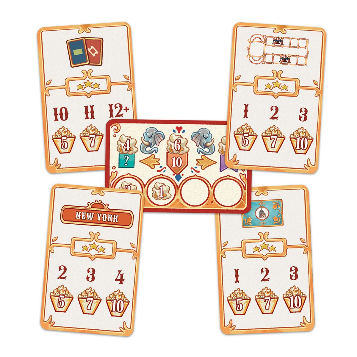 Juego De Mesa Devir 3 Ring Circus