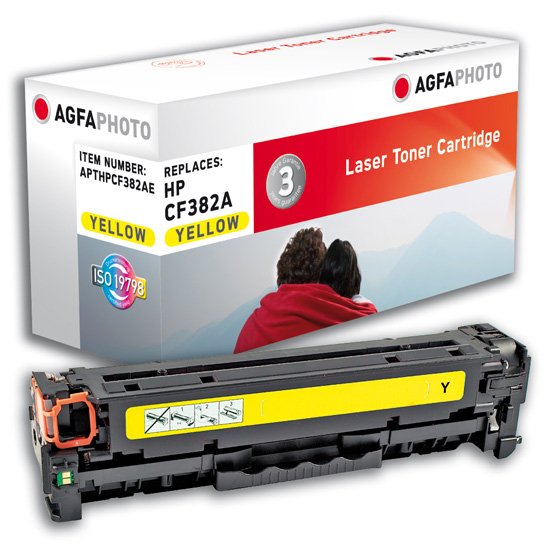 EAN 4250164836199 - AgfaPhoto APTHPCF382AE cartucho de tóner 1 pieza(s) Amarillo imagen 1