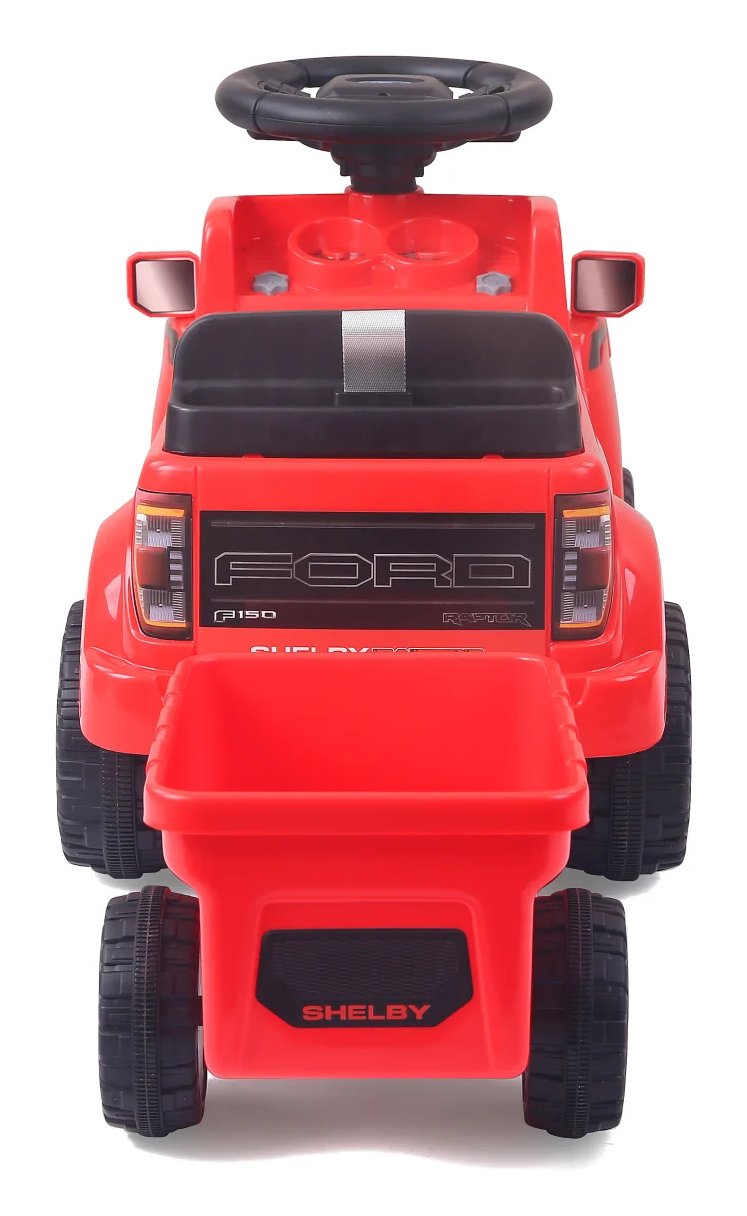 Jamara Rutscher Shelby Ford F-150 Raptor Con Anhänger Rot