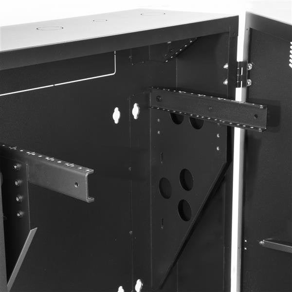 EAN 0065030870078 - StarTech.com RK630WALVS armario rack Bastidor de pared Negro imagen 5