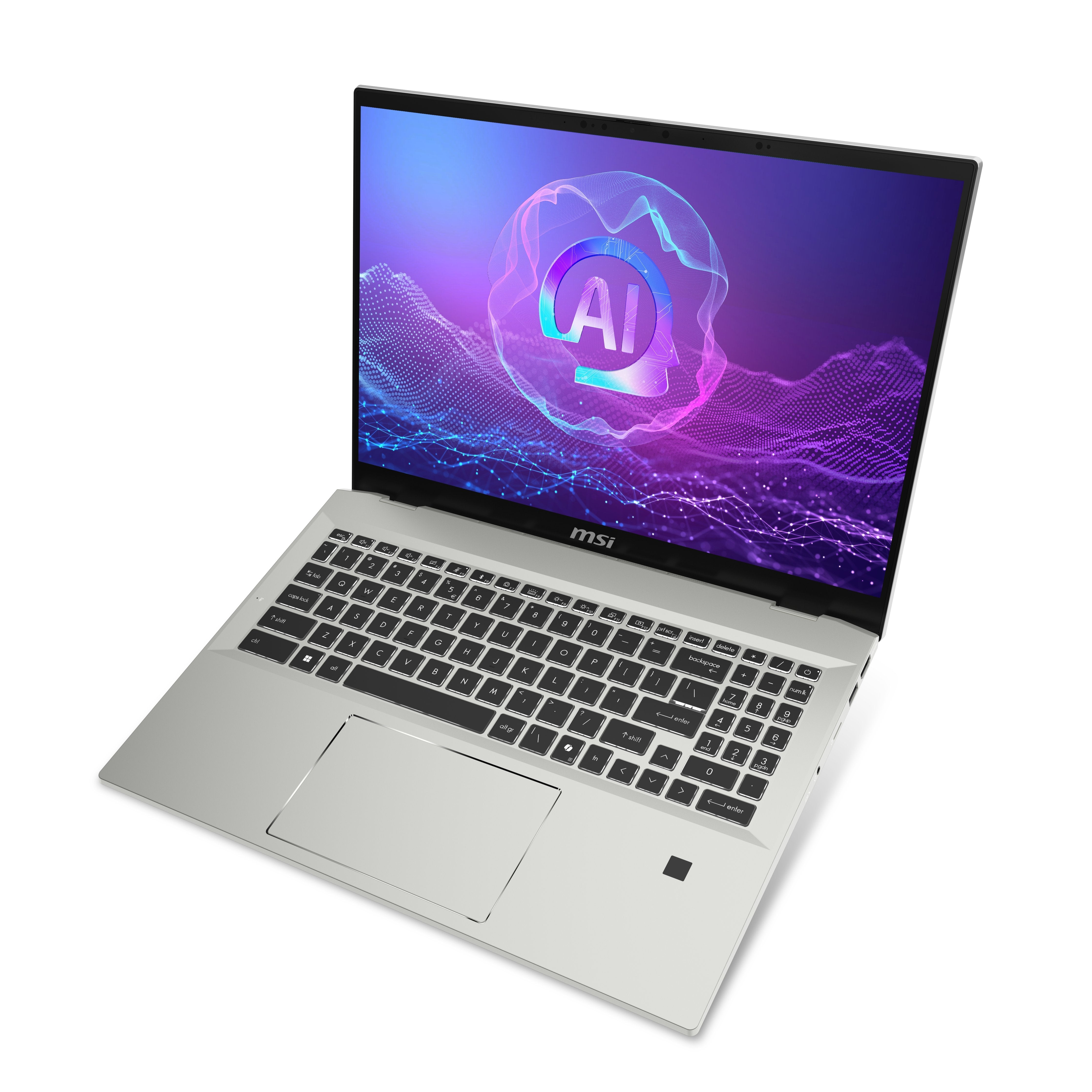 Portátil Msi Prestige A16 Ai+ A3xmg-077es 16" Uhd+ 32 Gb Lpddr5x-Sdram 1 Tb Ssd W11 Home Plata