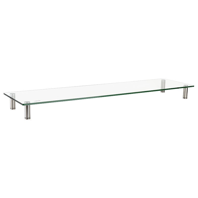 EAN 4052792049039 - LogiLink BP0060 soporte para monitor Escritorio Acero inoxidable, Transparente imagen 1