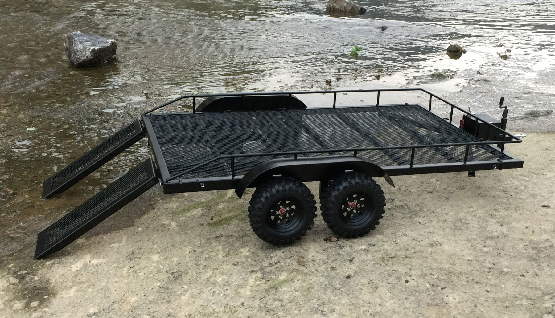 EAN 4260414189005 - Amewi Trailer 1:10 Crawler modelo controlado por radio Camión oruga imagen 2