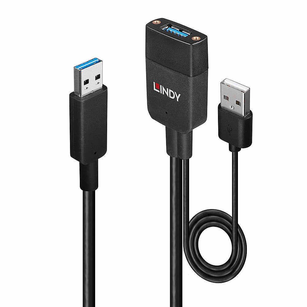 Lindy 43357 Hub De Interfaz Usb 3.2 Gen 2 (3.1 Gen 2) Type-A 100 Mbit/S Negro