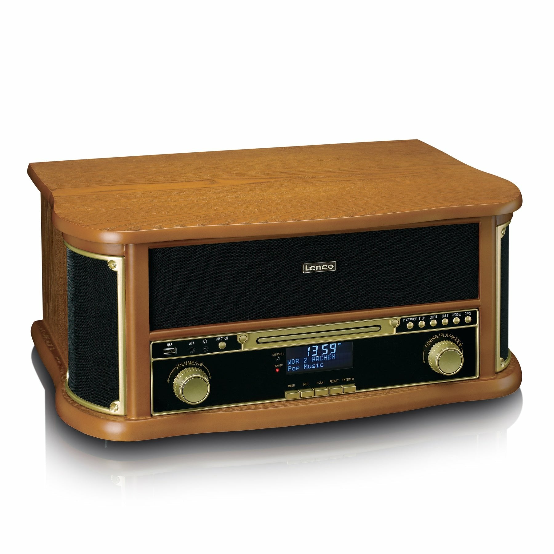 Lenco Tcd-2571 Wood