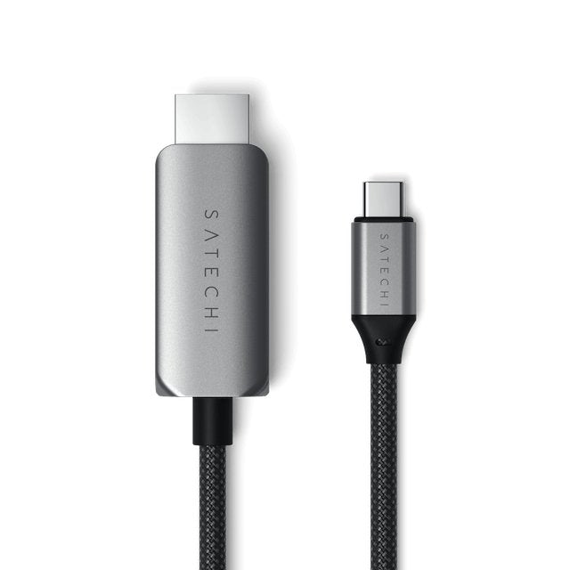 Satechi Usb-C To Hdmi 2.1 8k Cable, Longitud: 1,96m Verfügt Sobre Einen Hdmi 2.1- Sowie Einen Usb C Conexión