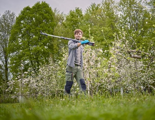 Gardena 14776-55 Podadora Eléctrica 2,8 Cm 18 V Ión De Litio Negro, Plata