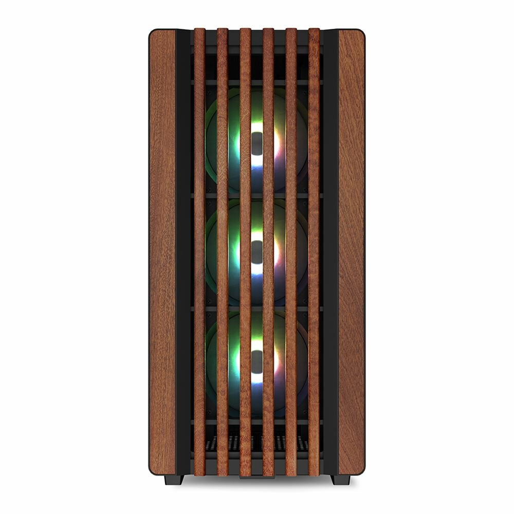 EAN 4044951040193 - Sharkoon REBEL C70G RGB Full Tower Negro, Madera imagen 11