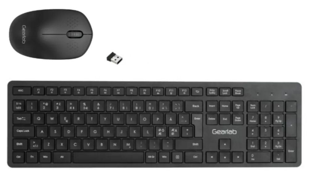 G250 Wireless Nordic Keyboard And Mouse Combo