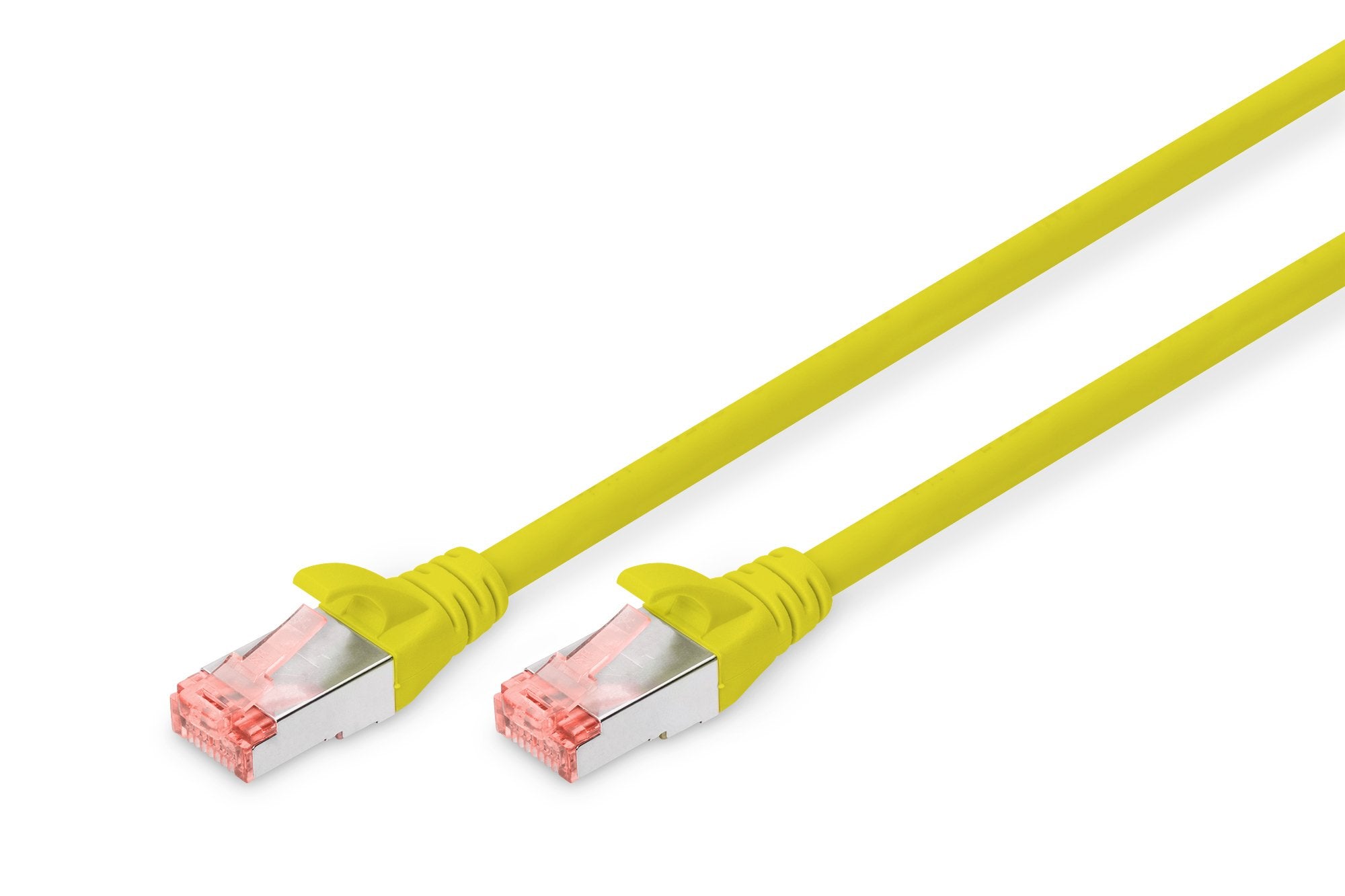 EAN 4016032322276 - Digitus DK-1644-100/Y cable de red Amarillo 10 m Cat6 S/FTP (S-STP) imagen 1