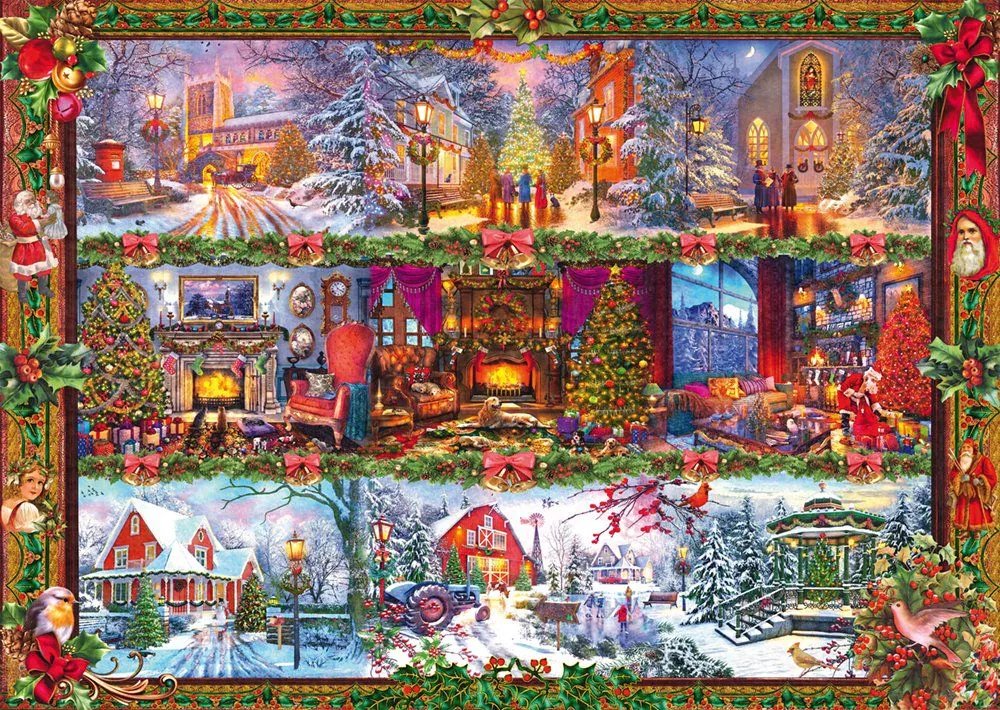 Schmidt Juega Feliz Navidad, Puzzle 1000 Parts 59784