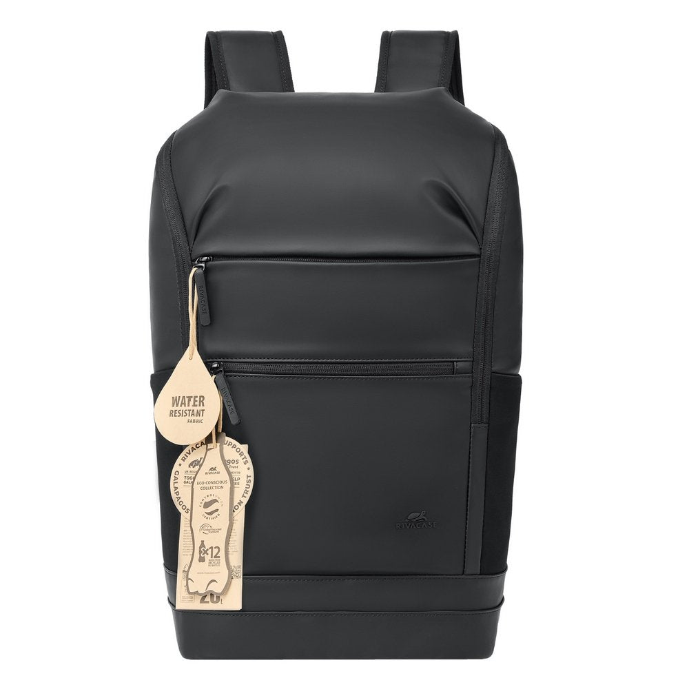 EAN 4260709016238 - Rivacase Eden mochila City backpack Negro Poliéster, cuero PU imagen 23