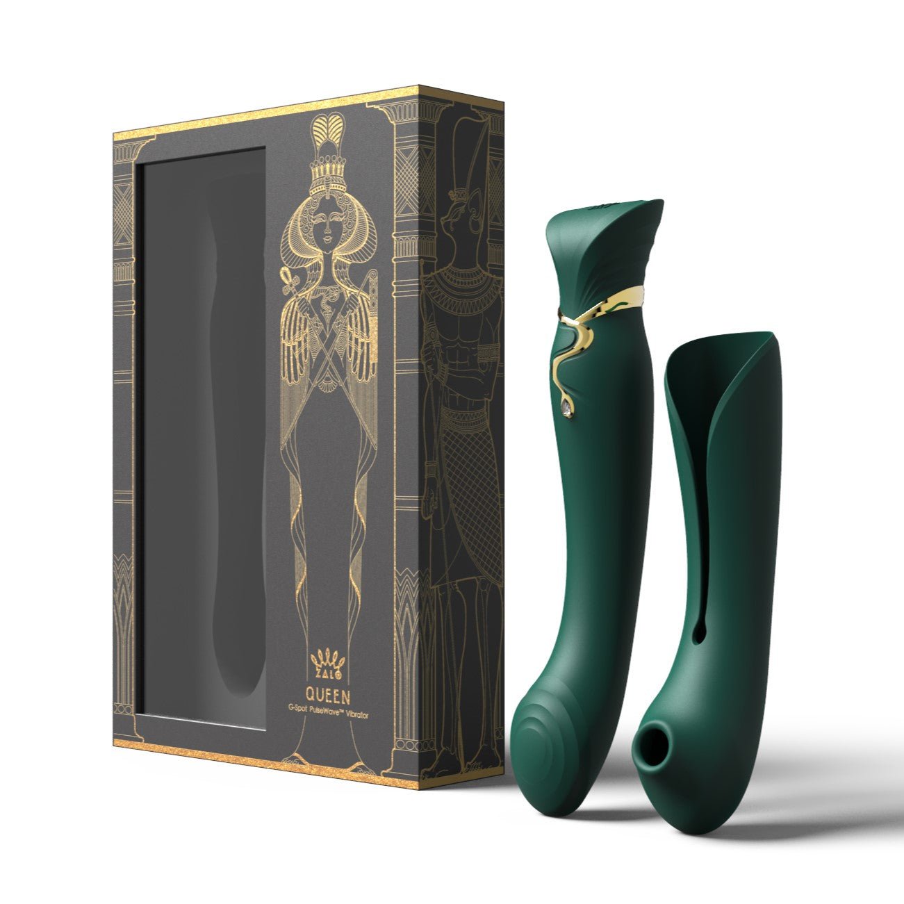 Zalo - Queen G-Spot Puls Wave Vibe Verde
