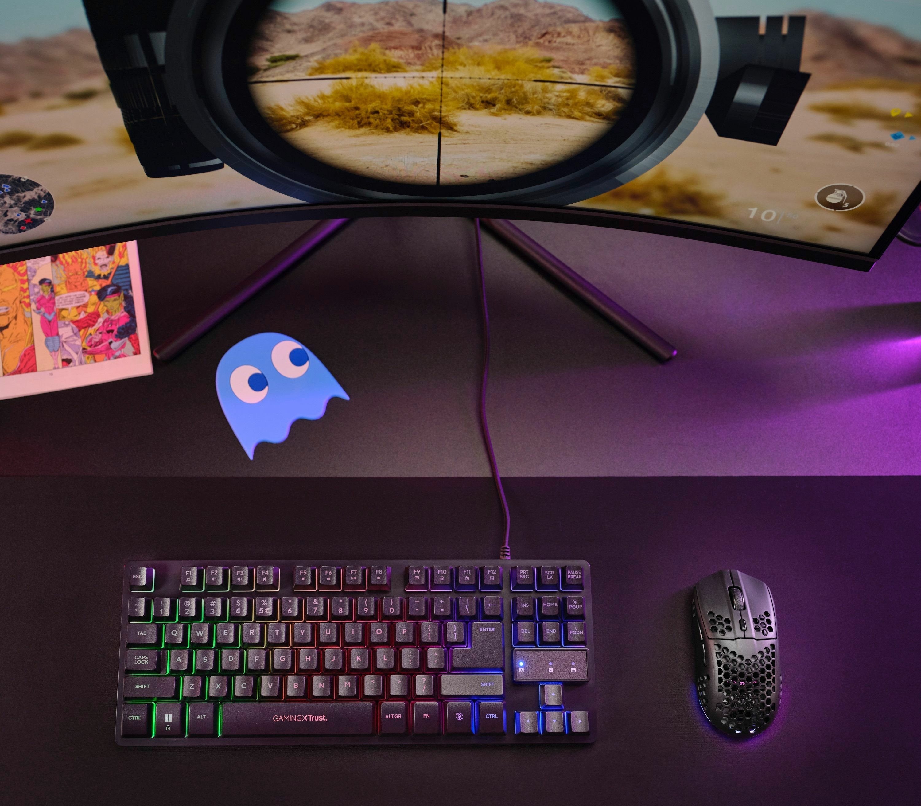 Ratón Gaming Inalámbrico Trust Gaming Gxt 929 Helox Batería Recargable Hasta 4800 Dpi