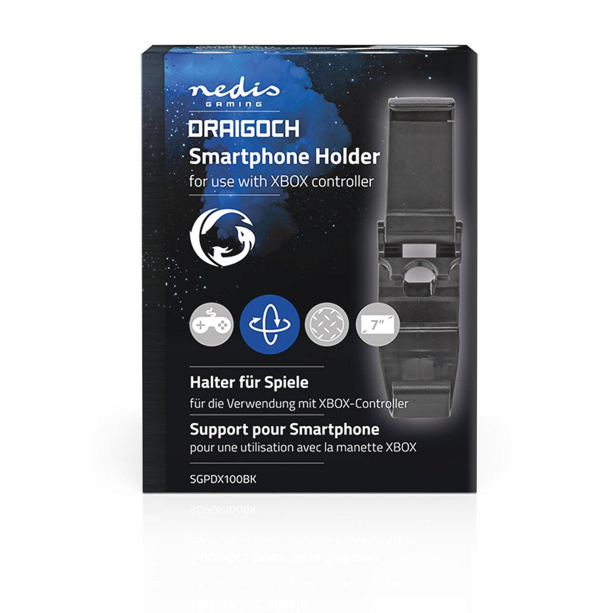 Nedis Soporte Gaming Para Smartphone 4.5 " 6.5 "