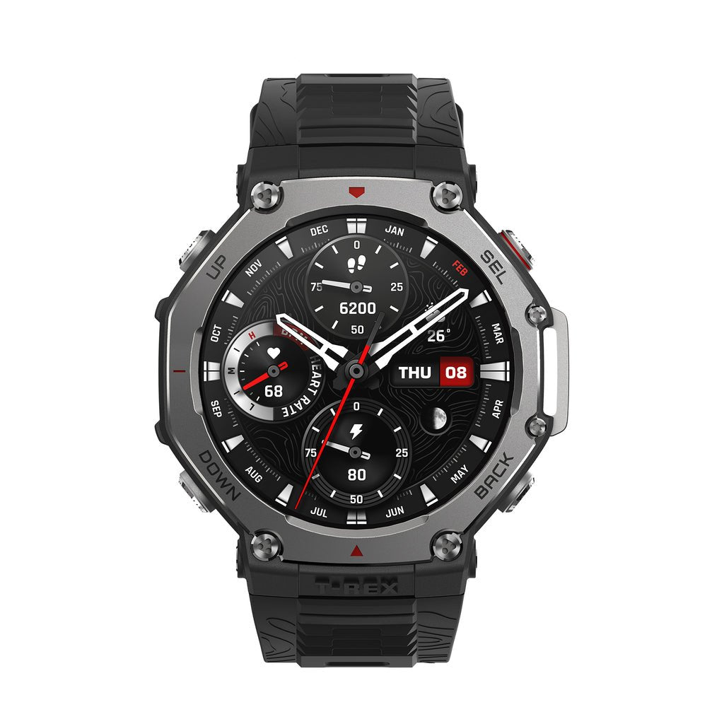 EAN 6970100374889 - Amazfit T-Rex 3 3,81 cm (1.5") AMOLED 48.5 mm Digital 480 x 480 Pixeles Pantalla táctil Negro Wifi GPS (s imagen 3