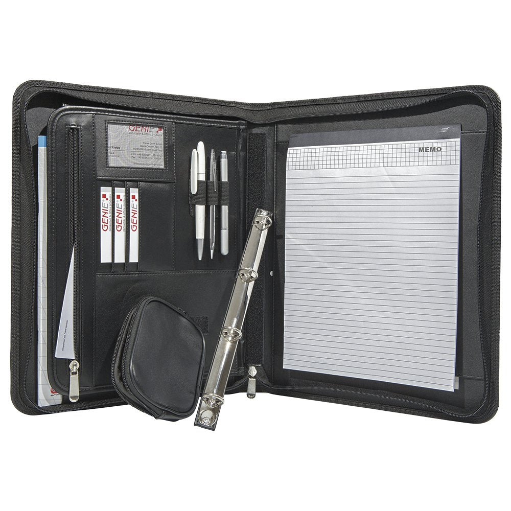 EAN 4015468124447 - Genie 12444 organizador personal Cuero, Nylon Negro imagen 2