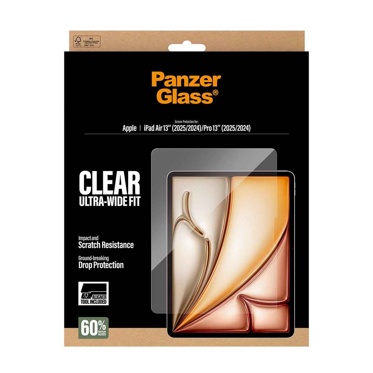 Panzerglass Screen Protector Ipad Air 13" (2024-2025)/ Pro 13" (2024-2025)