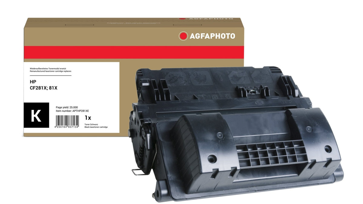 EAN 4250164837134 - AgfaPhoto APTHP281XE cartucho de tóner 1 pieza(s) Compatible Negro imagen 1