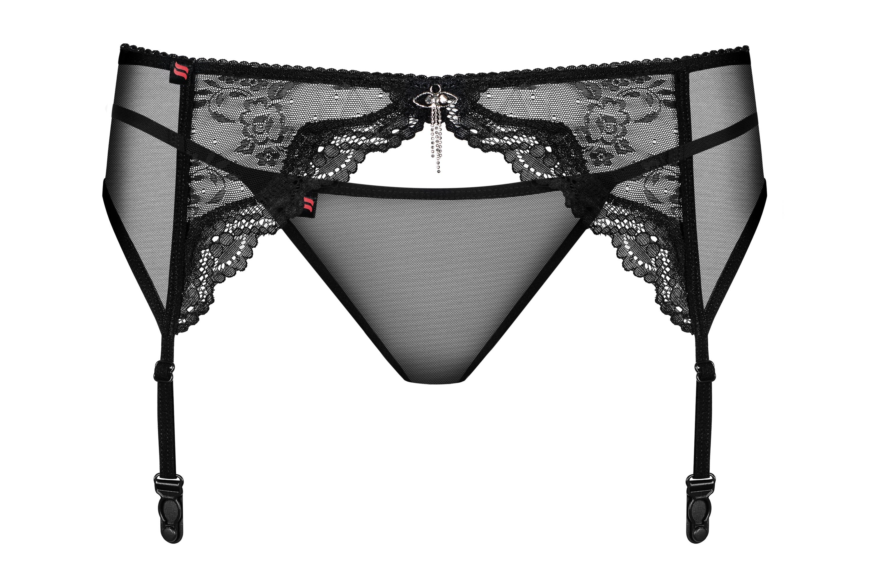Obsessive Charms Garter Belt L/Xl