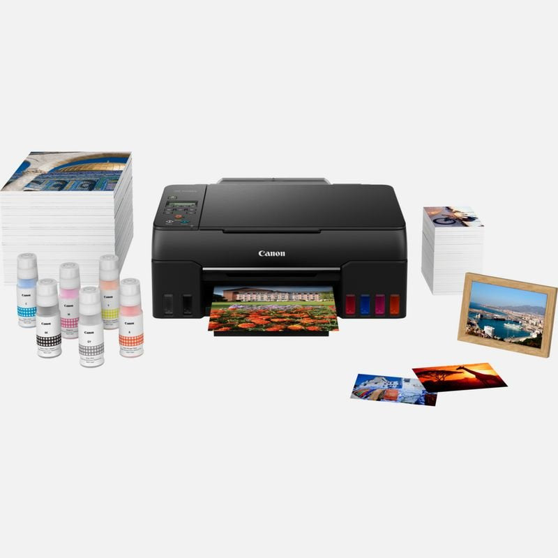 Impresora Canon Pixma G650 Inyeccion Color A4 - 3.9ppm - 4800ppp - Usb - Wifi - Lcd