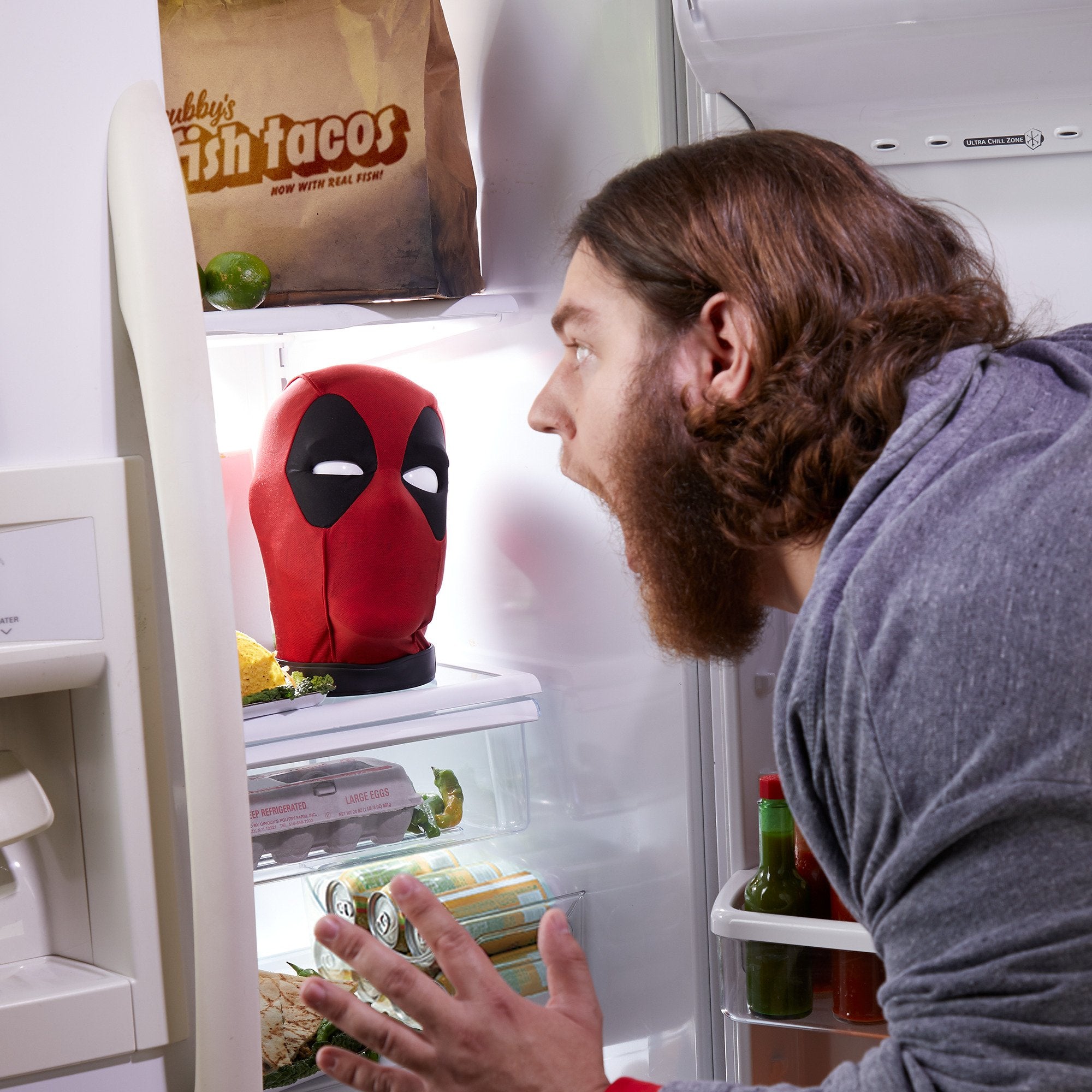 Replica Marvel Cabeza Animatronica Deadpool Legends Series