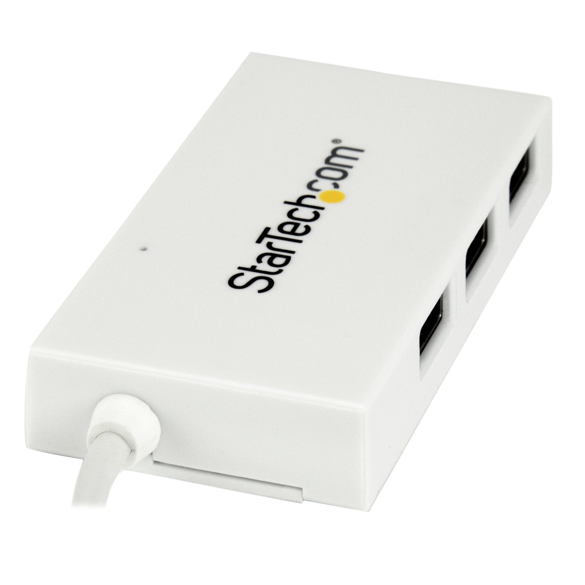 Hub Concentrador Usb 3.0 4 Perp Puertos Usb C Y Usb A Blanco