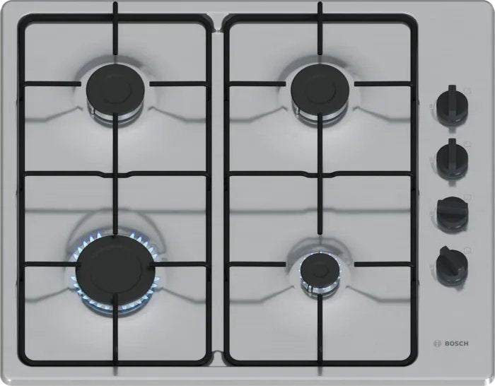EAN 4242005437863 - Bosch Serie 2 PBP6B5K80 hobs Acero inoxidable Integrado 60 cm Encimera de gas 4 zona(s) imagen 1