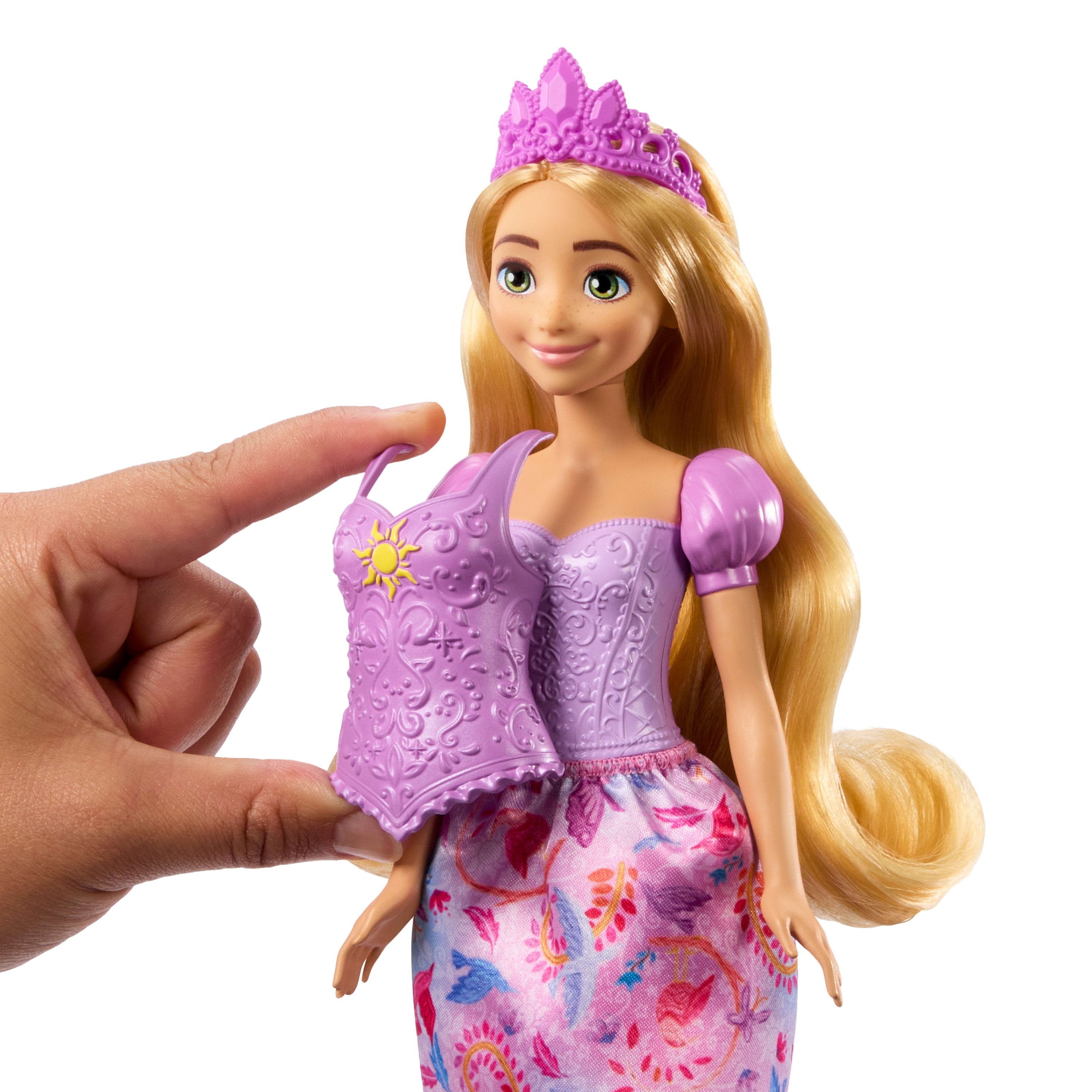 Muñeca Mattel Disney Princess Fashion Storytelling Rapunzel Jbg09
