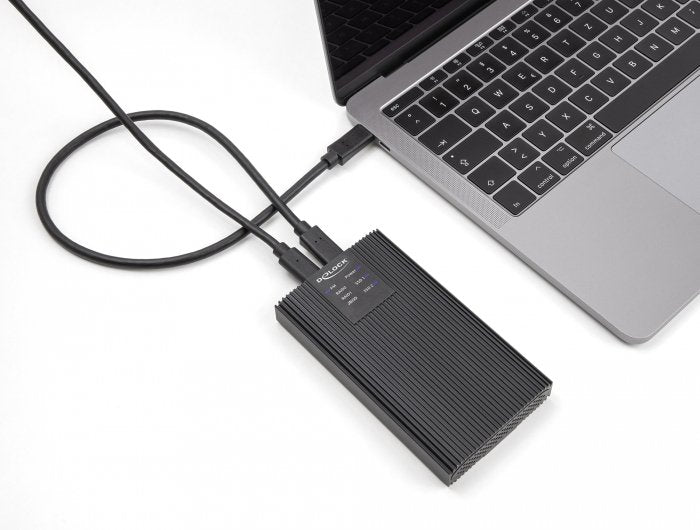 Delock Caja Externa Usb 20 Gbps Para 2 X M.2 Nvme Pcie