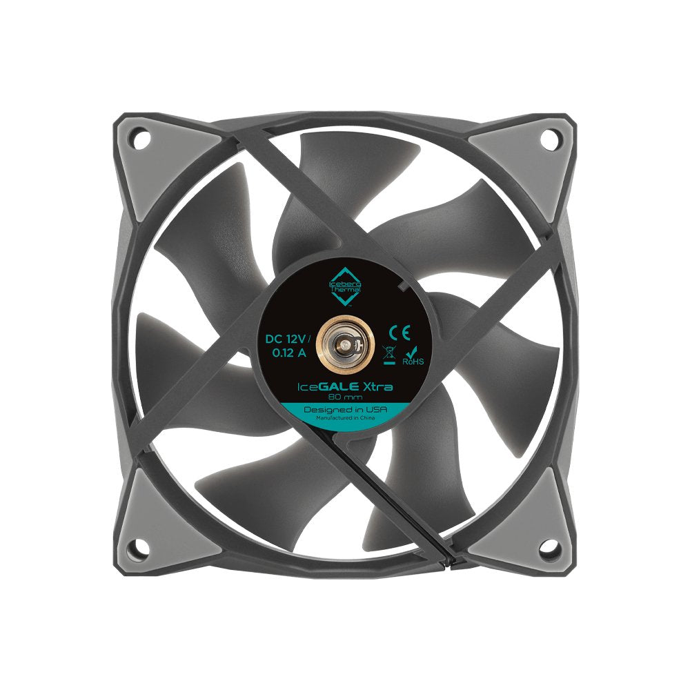 Ventilador Iceberg Thermal Icegale Xtra - 80mm Gris