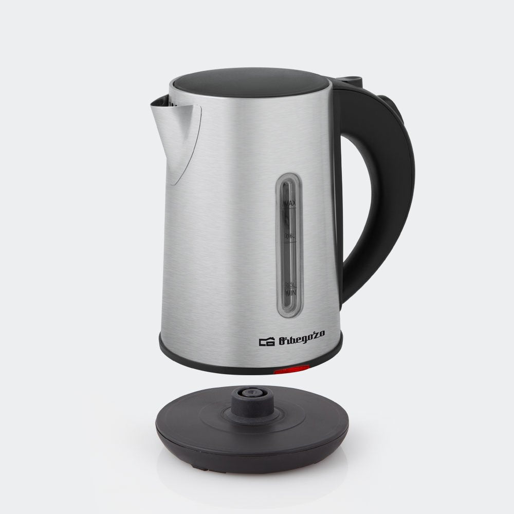 EAN 8436044537301 - Orbegozo KT6022 tetera eléctrica 0,8 L 1100 W Negro, Acero inoxidable imagen 4