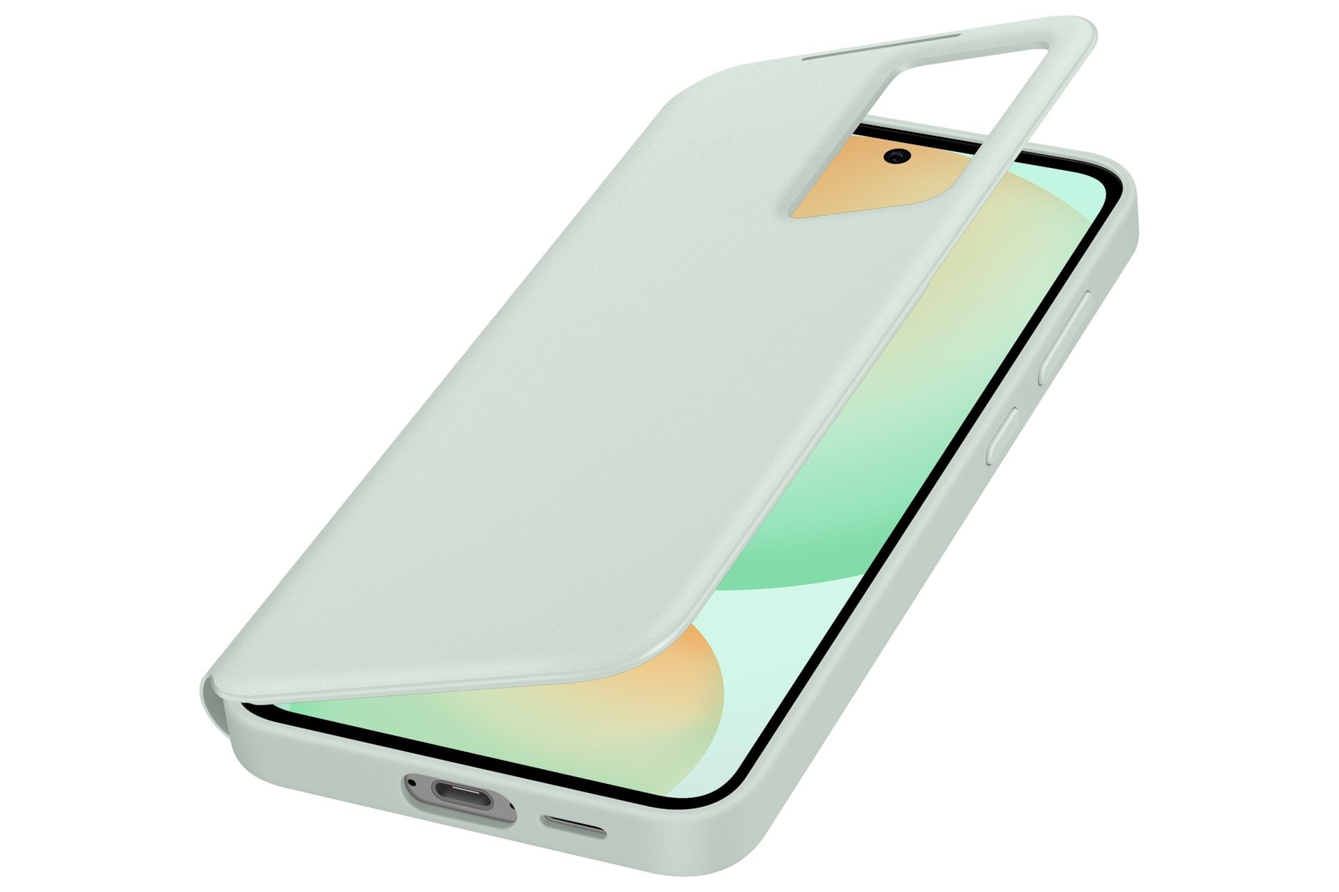 EAN 8806095768427 - Samsung EF-ZS721 funda para teléfono móvil 17 cm (6.7") Funda cartera Color menta imagen 4