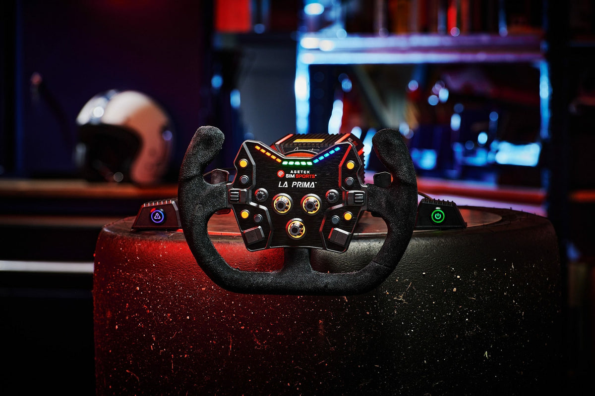 Asetek Simsports Gt Rim - Open D, Wildleder