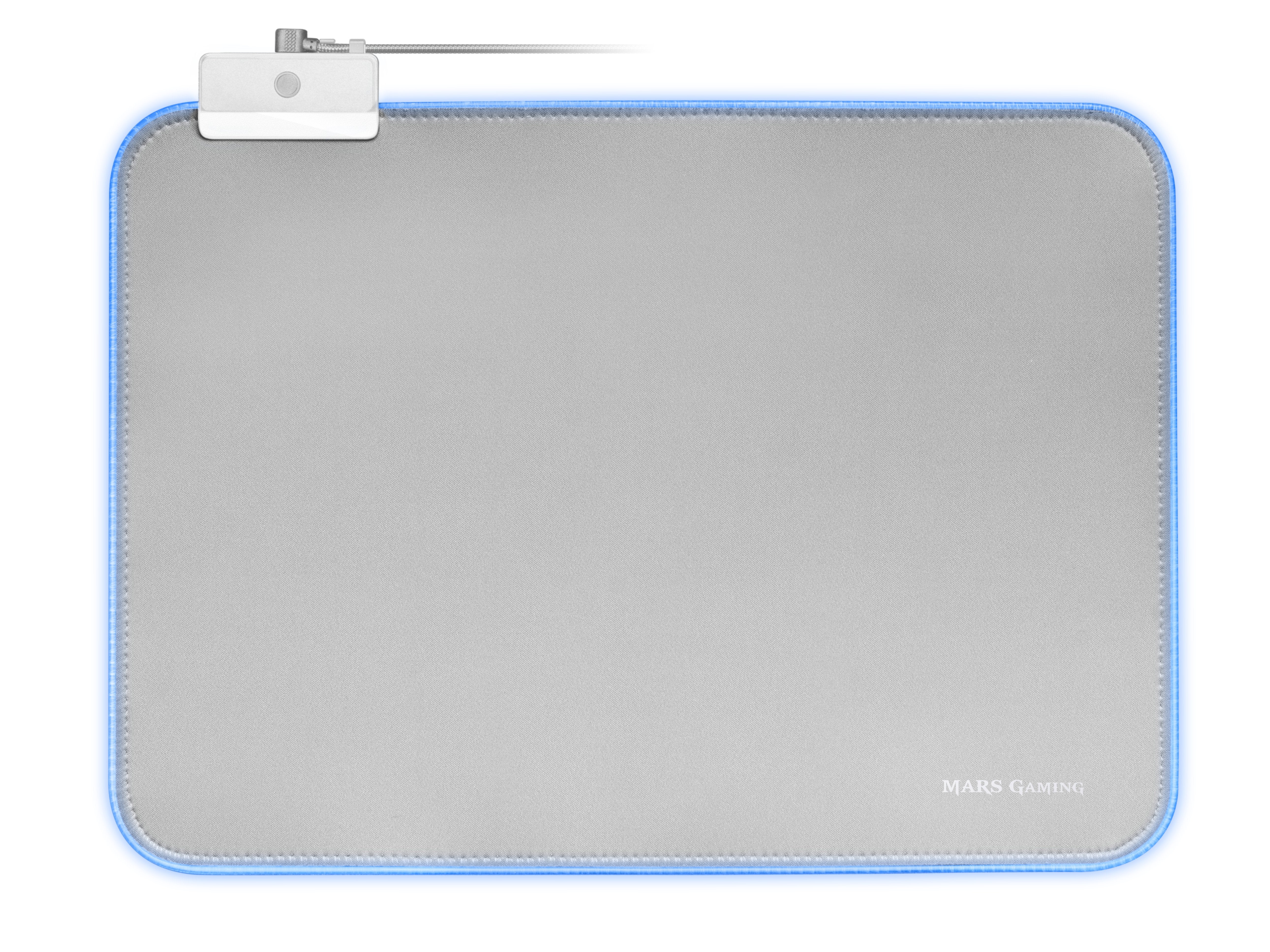 Mars Gaming Mmprgbl Alfombrilla Rgb Chroma Silver