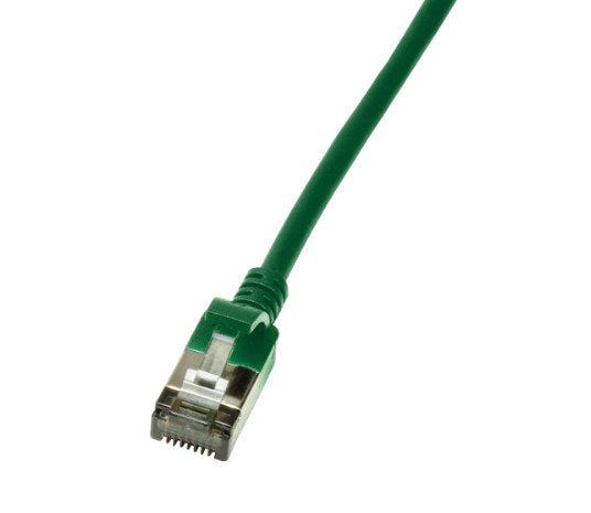 EAN 4052792053579 - LogiLink Slim U/FTP cable de red Verde 0,5 m Cat6a U/FTP (STP) imagen 1