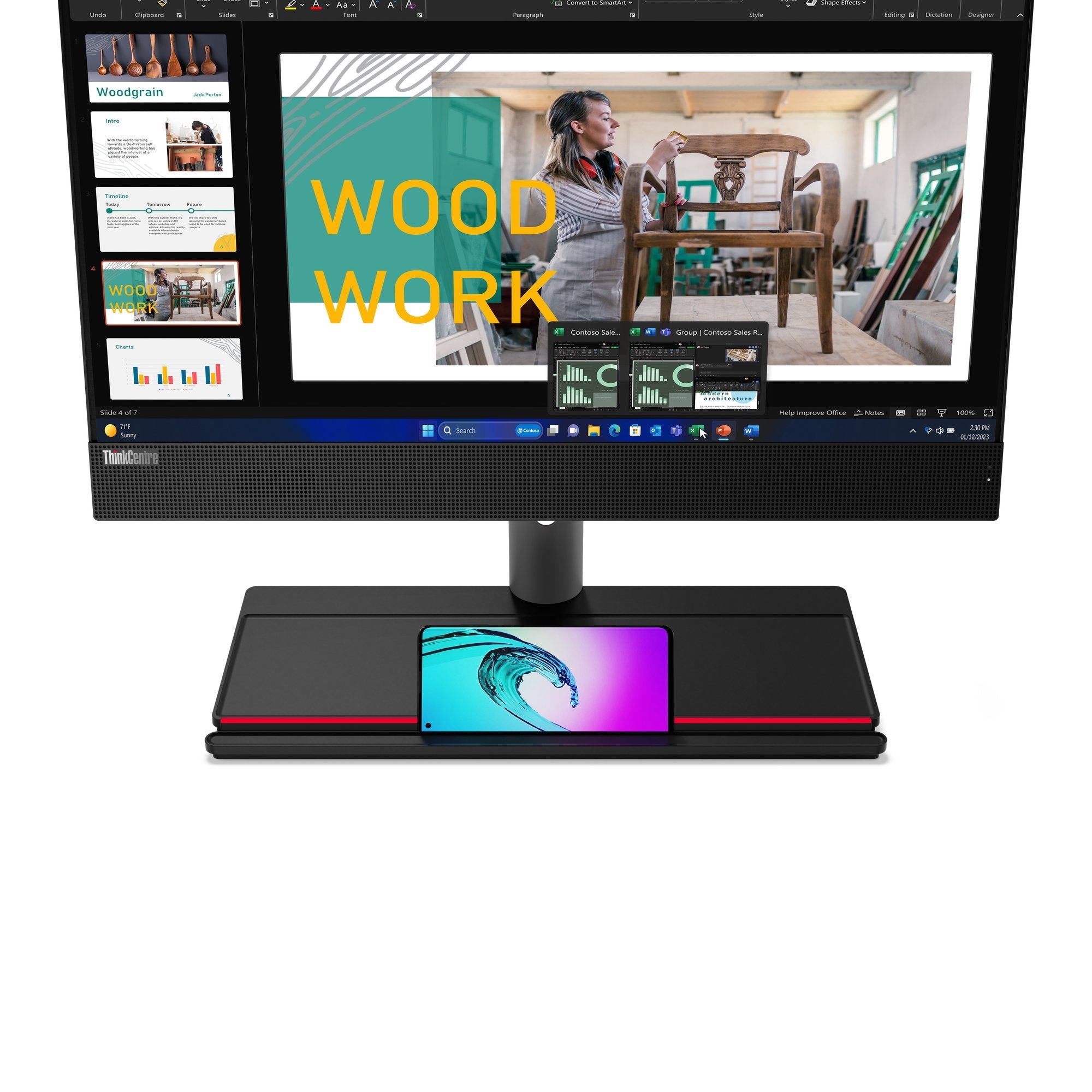 Lenovo Thinkcentre M90a Gen5 All In One