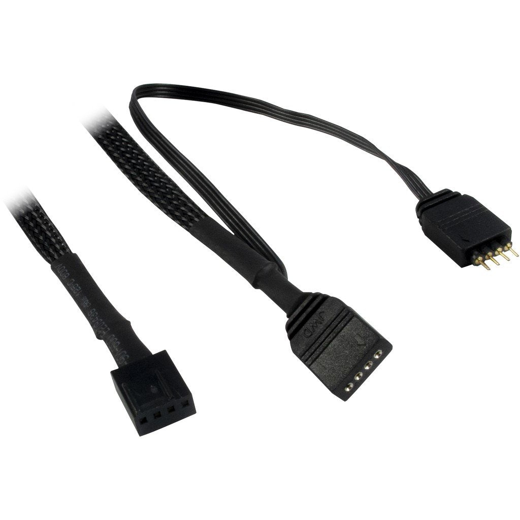 Inter-Tech L-12025 Aura Carcasa Del Ordenador Ventilador 12 Cm Negro