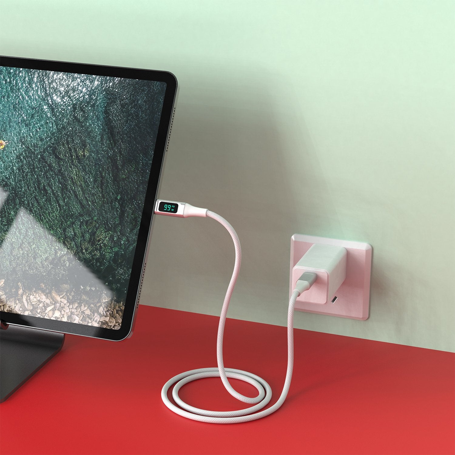 EAN 4250774958762 - 4smarts 458163 cable USB 1,5 m USB C Blanco imagen 4