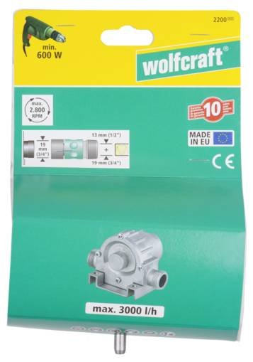 EAN 4006885220003 - wolfcraft GmbH 2200000 bomba de agua Establecer imagen 2