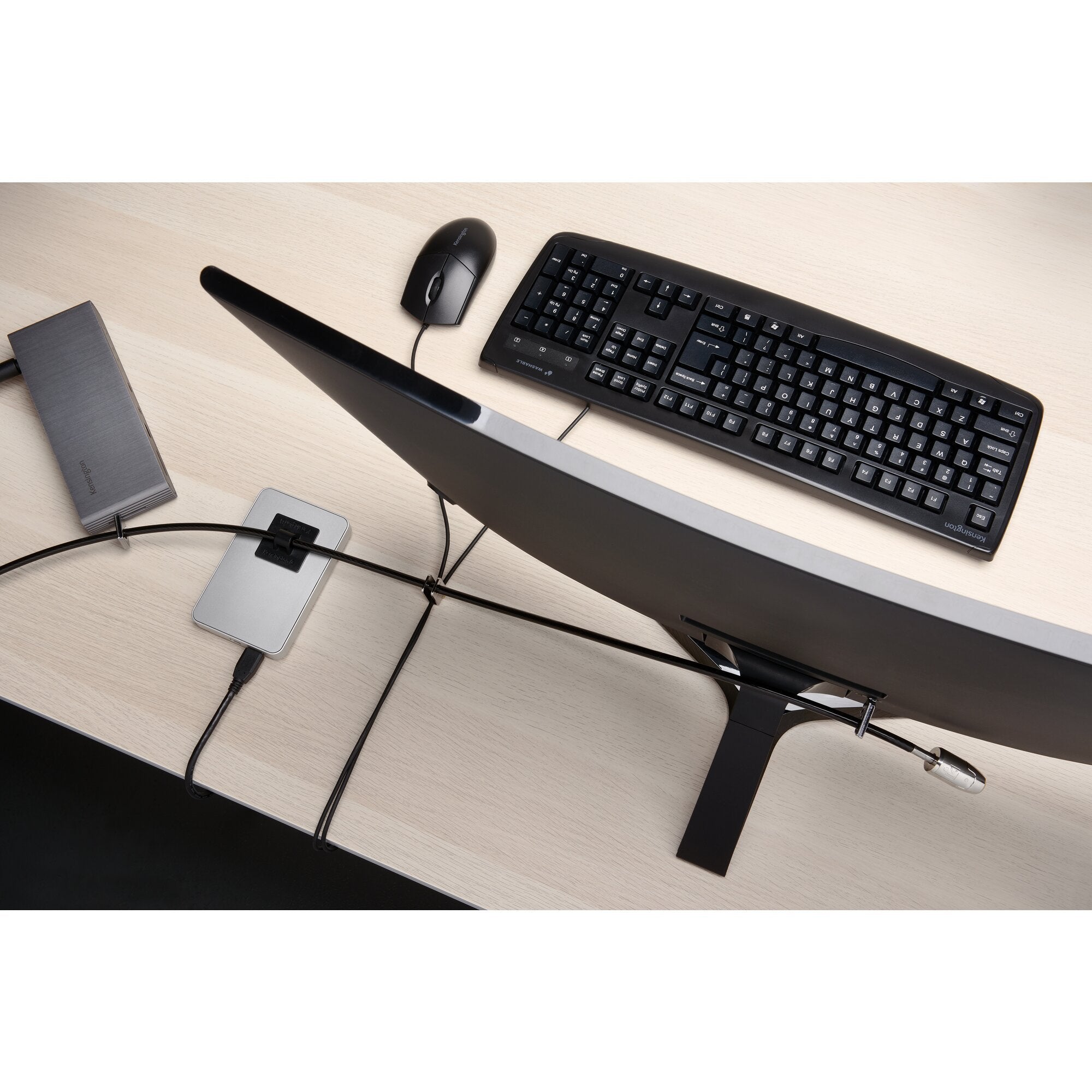 EAN 0085896644248 - Kensington K64424WW cable antirrobo Negro, Plata 2,44 m imagen 6