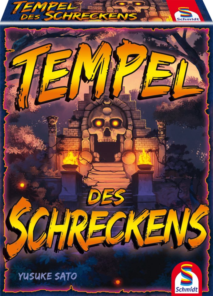Schmidt Games Temple Of Horror, Juego De Cartas 75046