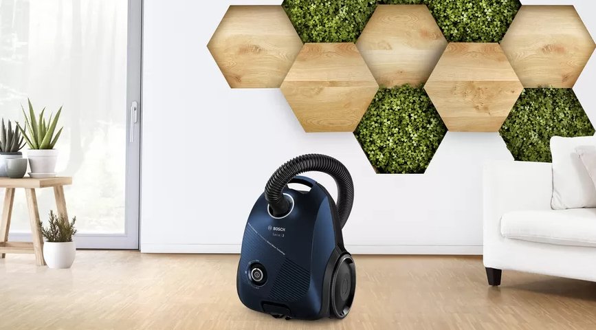 EAN 4242005310937 - Bosch Serie 2 BGBS2BU1T aspiradora 3,5 L Aspiradora cilíndrica Secar 850 W Bolsa para el polvo imagen 3