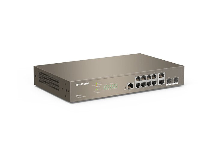 EAN 6932392831907 - IP-COM Networks G5312F switch Gestionado L3 Gigabit Ethernet (10/100/1000) 1U Marrón imagen 3